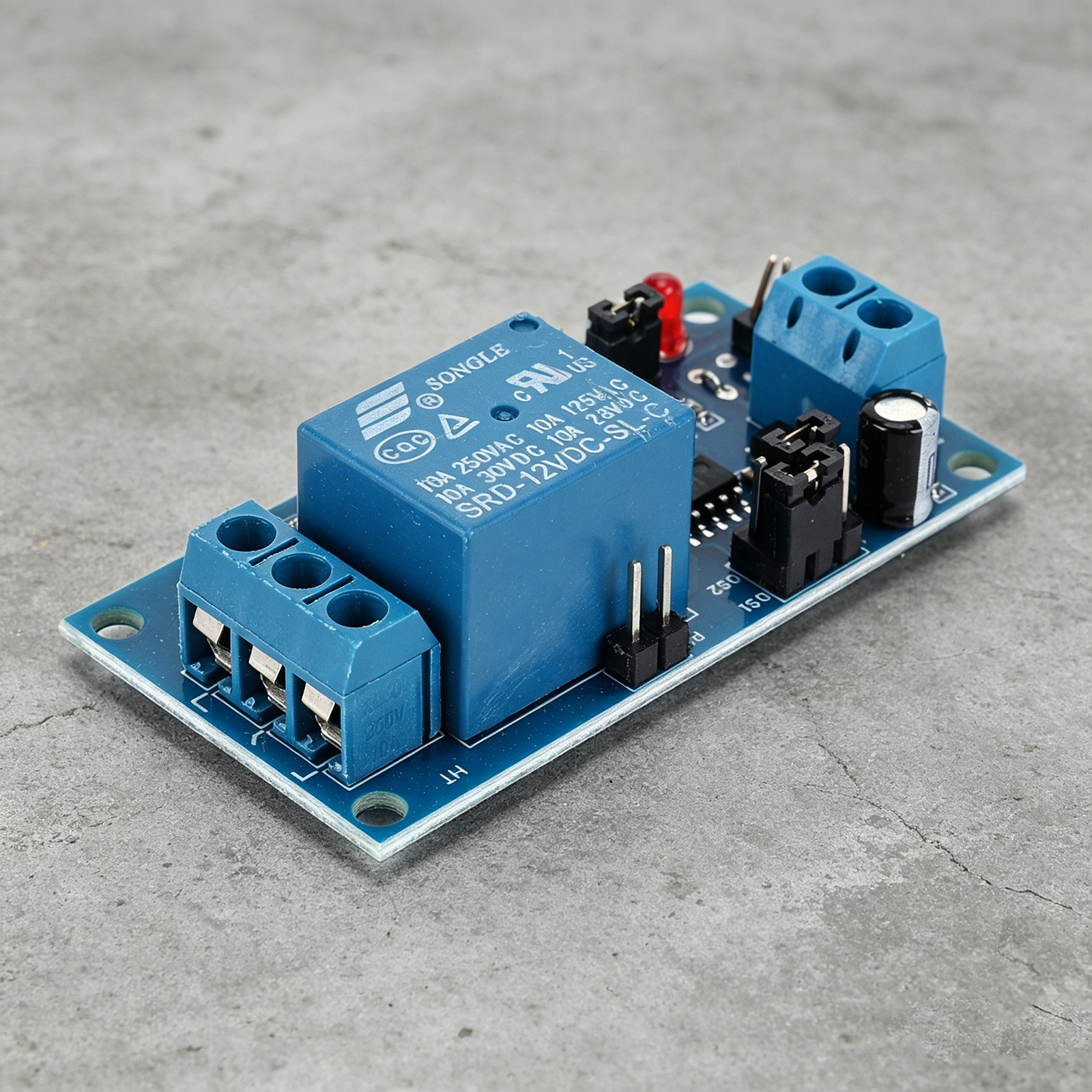 DIY Automation Delay Timer 5V/12V Remote Control Switch with Adjustable Delay Settings ราคา 95 บาท*ส่งฟรี