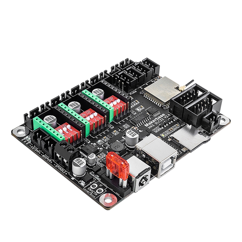 (XTUJ) MKS DLC32 V2.0 Offline Control 32Bits ESP32 WIFI GRBL TFT Desktop Lasering Engraving Machine DIY Universal Motherboard