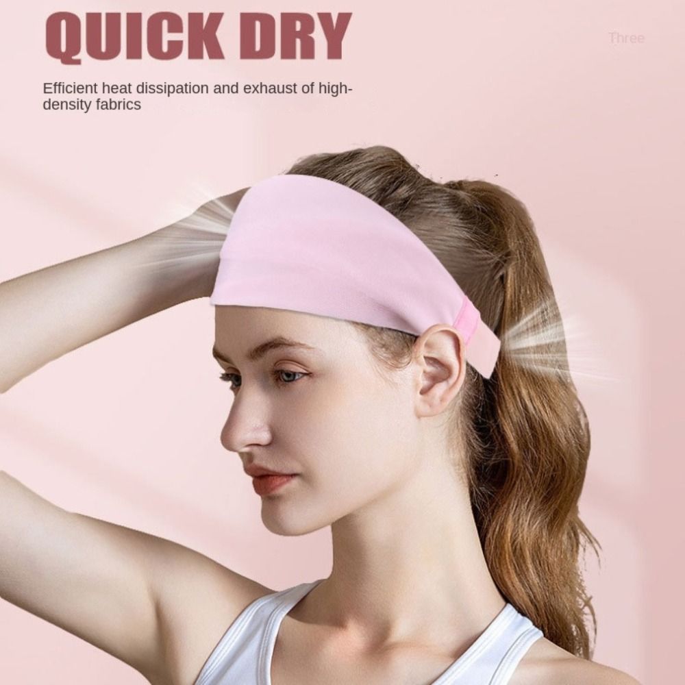 NITA Polyester Fibre Spandex Yoga Fitness Elasticity Hairband Towel