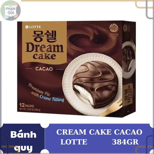 PG- BÁNH CHOCOPIE CREAM CAKE VỊ CACAO HỘP 384GR E
