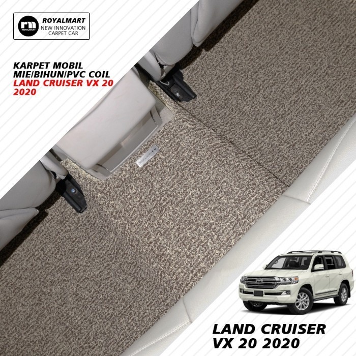 Royal Mart Karpet Mobil TOYOTA LAND CRUISER VX-200 FULL BAGASI 2 WARNA/Carpet Mie Bihun Premium Keset PVC Anti Slip Aksesoris Interior Mobil Giá 1,961,260 Đồng*Miễn phí vận chuyển