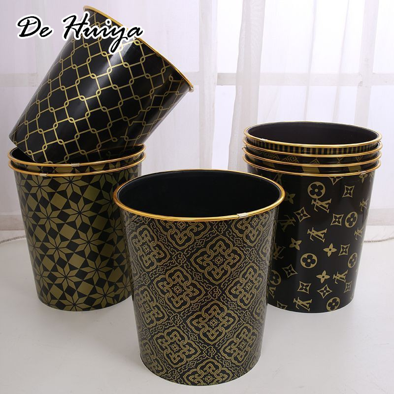 DEHUIYA ถังขยะถังขยะถังขยะความจุถังขยะ ปลอดภัย แฟชั่น คงทน คนส่วนใหญ่ชอบ X9DJ016 49Z241205 ราคา 69 บาท*ส่งฟรี