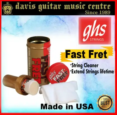 GHS Fast Fret Guitar String Cleaner Made in USA