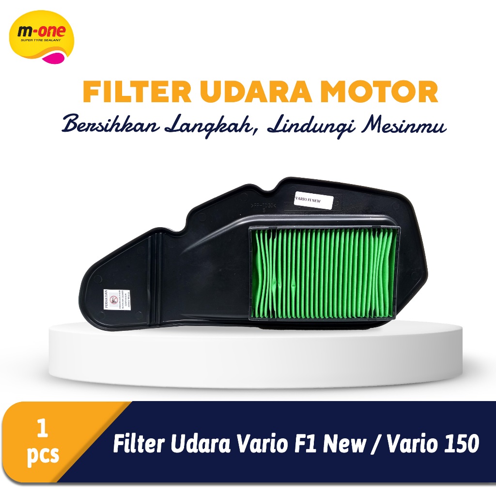 Filter Udara VARIO FI / Vario 125 / Vario 150 / Vario Techno [M One] Harga 22,000 rupiah*Gratis Ongkir