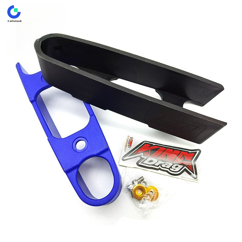 Calistouk Tấm Chắn xích cao su vạn năng Xích bảo vệ cho xe máy LC 150/Raider 150 FI/RS 150/Sniper 150 với nhãn dán