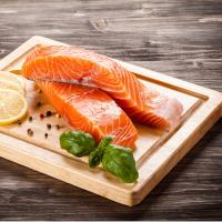 Fishers Catch Salmon Portion Chunks 1kg ┃Twinfish Salmon Portion 300g - Frozen