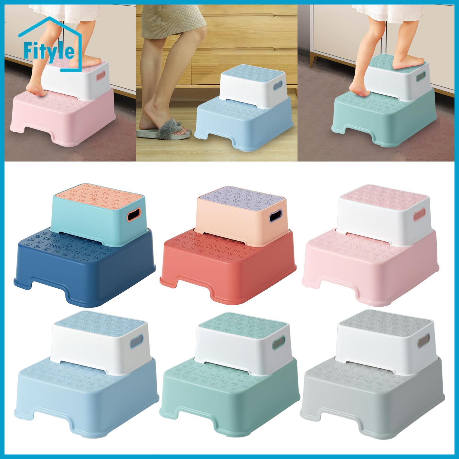 Double up Toddlers Step Stool Lightweight Detachable Toilet Stool for Kids Child Kitchen Toilet Potty ราคา 2,103 บาท*ส่งฟรี
