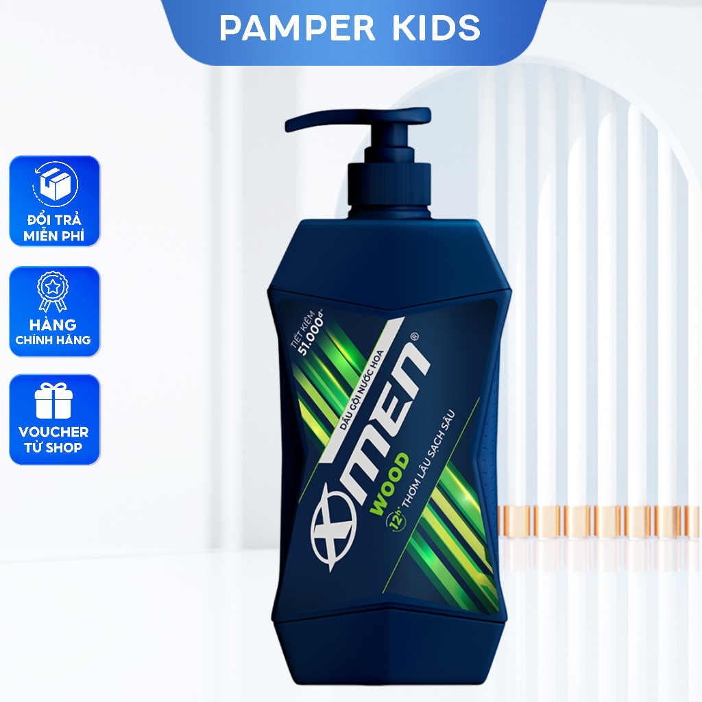 Dầu Gội Tắm Gội Nước Hoa Nam Xmen Cao Cấp