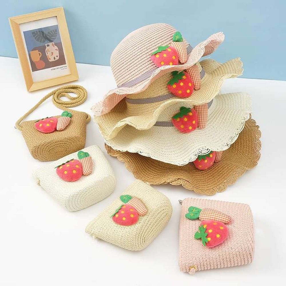 GLEOITE Cute Lovely Sweet Strawberry Summer Girl Gift Cross Body Bag