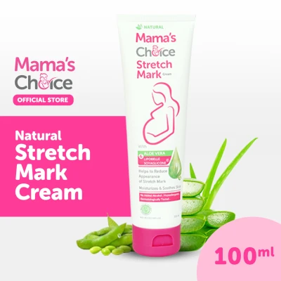 Mama's Choice Stretch Mark Cream (Safe, halal, natural maternity care products for pregnant and breastfeeding mothers)