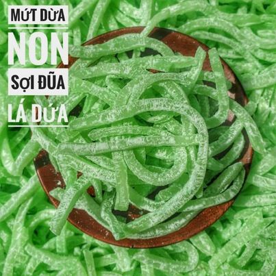 Mứt Dừa Non Sợi Vị Dứa - Siêu Ngon 100G / 250G / 500G