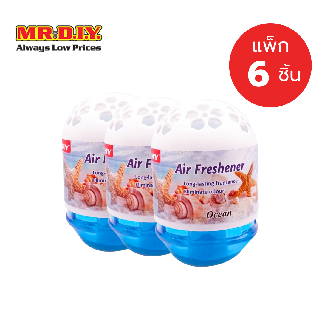 [แพ็ก 6 ชิ้น] มิสเตอร์. ดี.ไอ.วาย น้ำหอมปรับอากาศอเนกประสงค์ กลิ่นโอเชี่ยน ราคา 198 บาท*ส่งฟรี
