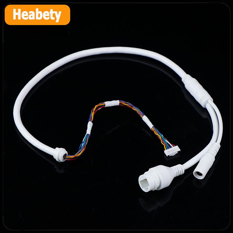 【2-3 ngày giao hàng】 Máy ảnh đuôi Cáp Ethernet LAN Cáp POE RJ45 Mạng cáp 10 pin 10 Core cho IP Camera