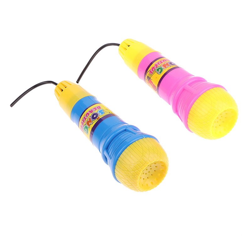 【Youer】 Mô Phỏng Microphone Đạo Cụ Vui Nhiều Màu Echo Microphone Đồ Chơi Cho Trẻ Em Trẻ Em Giáo Dục Sớm Đào Tạo Hùng biện Quà Tặng
