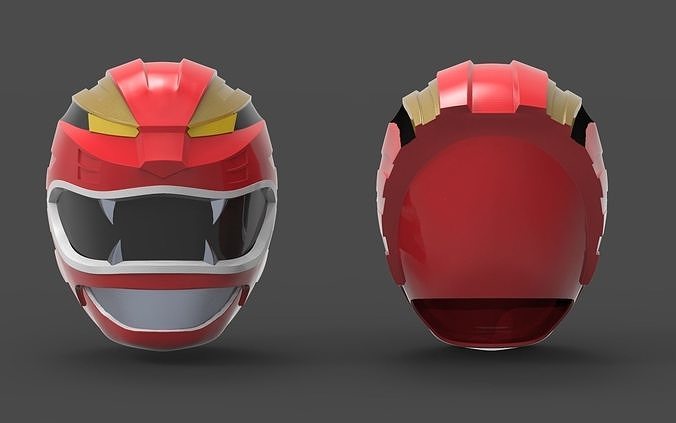 Mô hình giấy Super Sentai Mũ gao đỏ (đội được) Gaored Helmet (Hyakujuu Sentai Gaoranger/Siêu nhân Ga