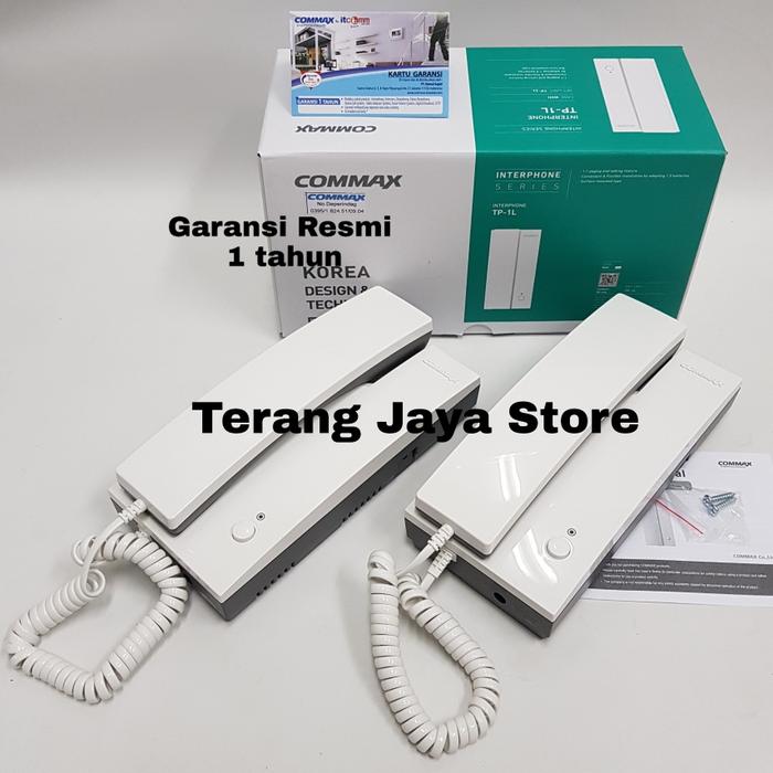 INTERPHONE COMMAX TP-1L (2 UNIT) INTERCOM COMMAX TP-1L - Elvoir Store Giá 1,140,000 Đồng*Miễn phí vận chuyển