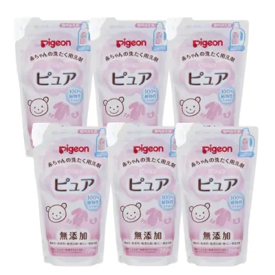 Pigeon Japan Baby Pure Laundry Detergent Refill 720ml x 6 packs