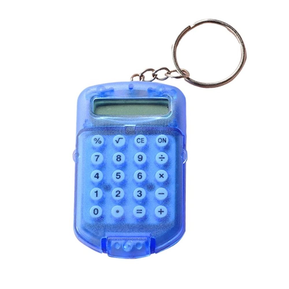 CHENJIE Đa chức năng Máy tính Sáng Tạo Hiển thị 8 chữ số Đồ dùng học tập  Mini Móc chìa khóa Văn phòng - 4