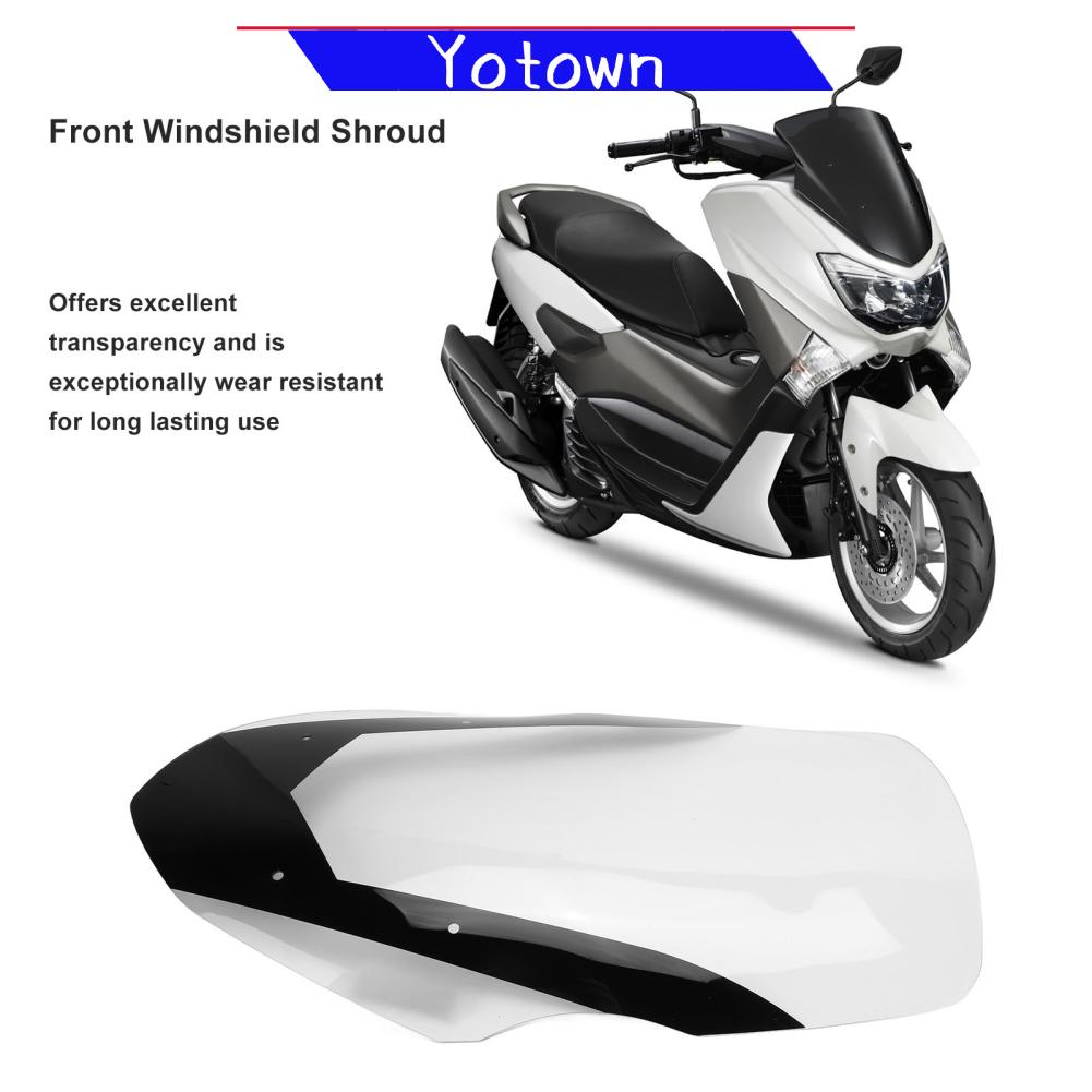 Yotown Fabater Xe Máy PMMA Trong Suốt Xe Máy Chắn Gió Cho Nmax155 Nmax125 2016 2017 2018 Xe Máy Cao Kính Chắn Gió Phía Trước Flyscreen Giá 679,000 Đồng*Miễn phí vận chuyển