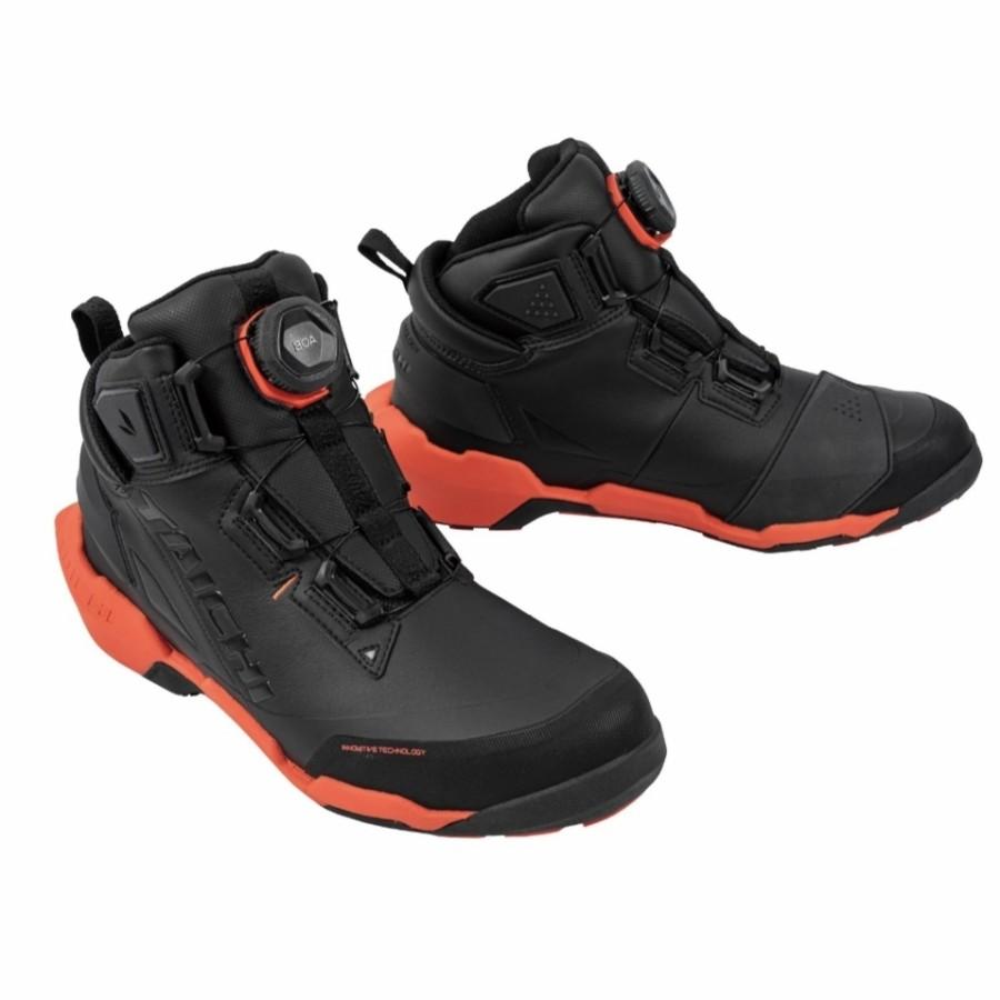 GLINTZ GARAGE l SEPATU TAICHI RSS013 BLACK ORANGE l SEPATU RIDING WP Harga 3,675,000 rupiah*Gratis Ongkir