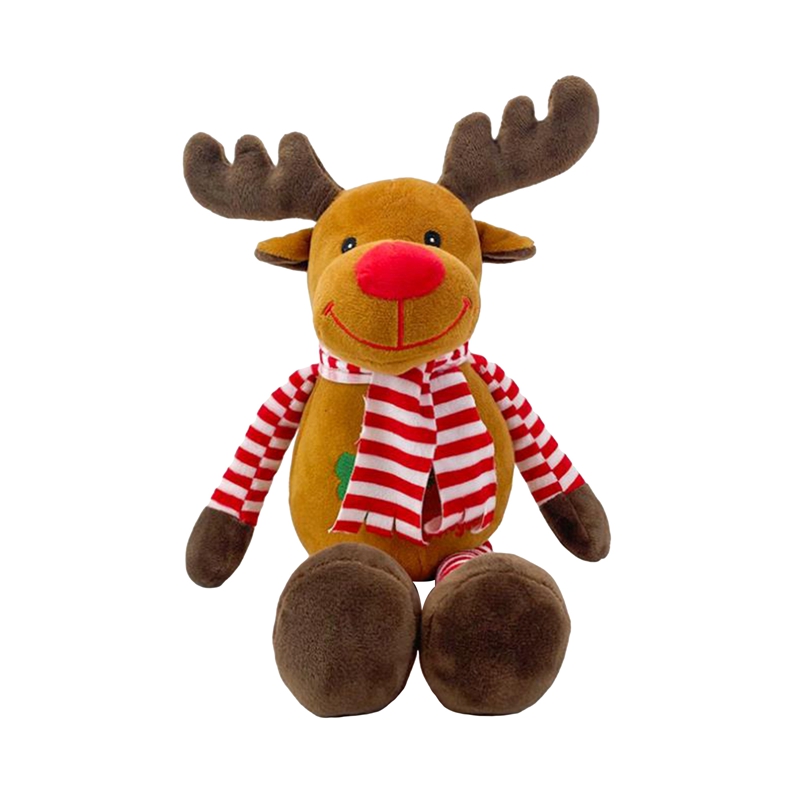 Giáng sinh búp bê, phim hoạt hình dễ thương Snowman/ELF/Santa Claus/nai sừng tấm mềm Búp bê nhồi bông đồ chơi trẻ em