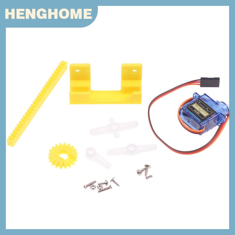 HENGHOME Tuyến tính servo Robot cánh tay robot giáo dục Kit phát minh cánh tay bảo vệ 9g khoa học và giáo dục thí nghiệm innovadora
