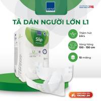Combo 3 Bịch Tã dán người lớn Abena Slip premium  - Nhập khẩu từ Đan Mạch (Gói 10 miếng) - Thấm hút 2 lít