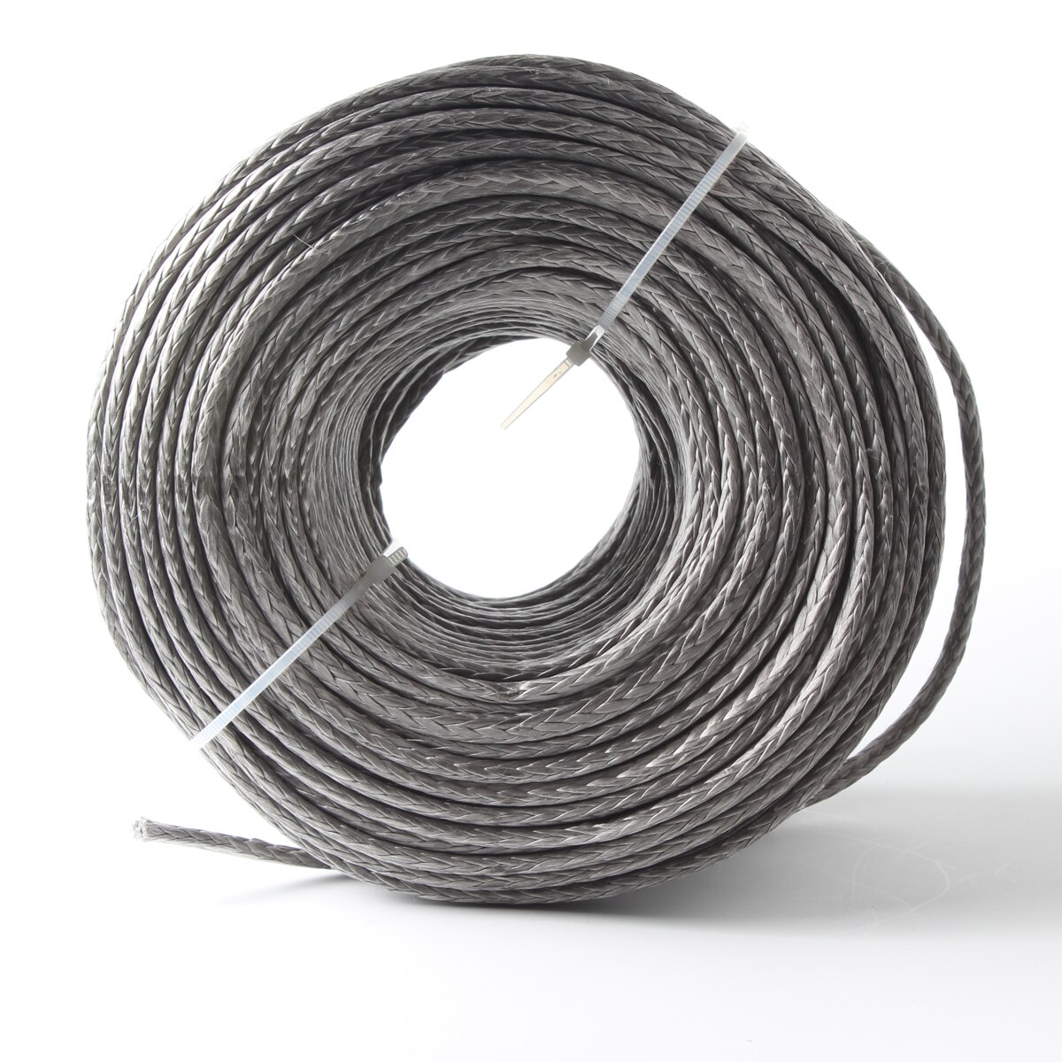 Jeely Hollow Braid 4mm 5/32 ''10m 12 sợi thuyền buồm tời kéo dây thừng