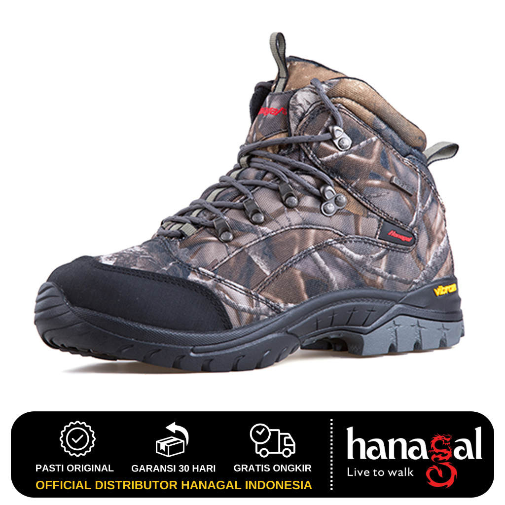 HANAGAL Sepatu Hiking Hanagal Bushland Camo – Inch Lazada