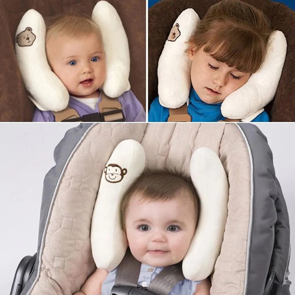 Fashion New Baby Decoration Room Decor Soft Headrest Baby Pillow Head Protection Car Seat Neck Support Stroller Accessories ราคา 1,007 บาท*ส่งฟรี