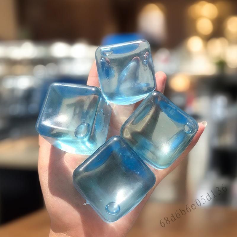 Hộp đồ chơi squishy nhỏ rõ ràng - Món quà dễ thương cho các cô gái