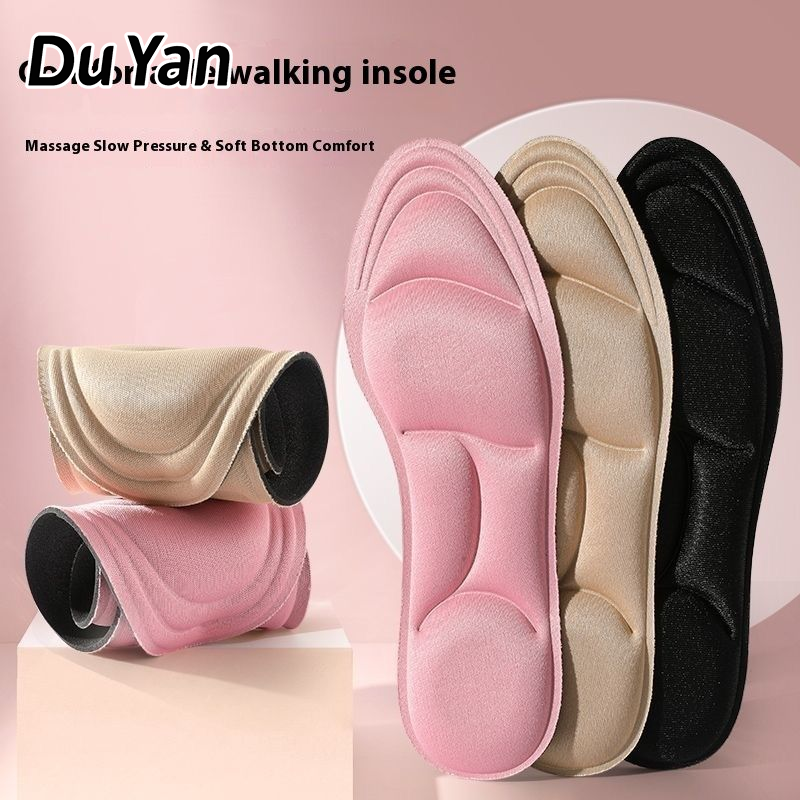 Du Yan Soft Material 5D Sports Insoles - Enhance Blood Circulation, Suitable for Multiple Shoe Types ราคา 21 บาท*ส่งฟรี