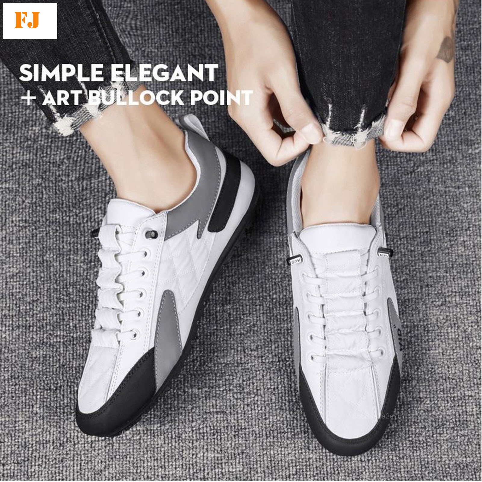 Breathable Athletic Shoes Comfortable Casual Fashion Sneakers Flats Shoes for Fitness Workout Running FJ-MY - 4