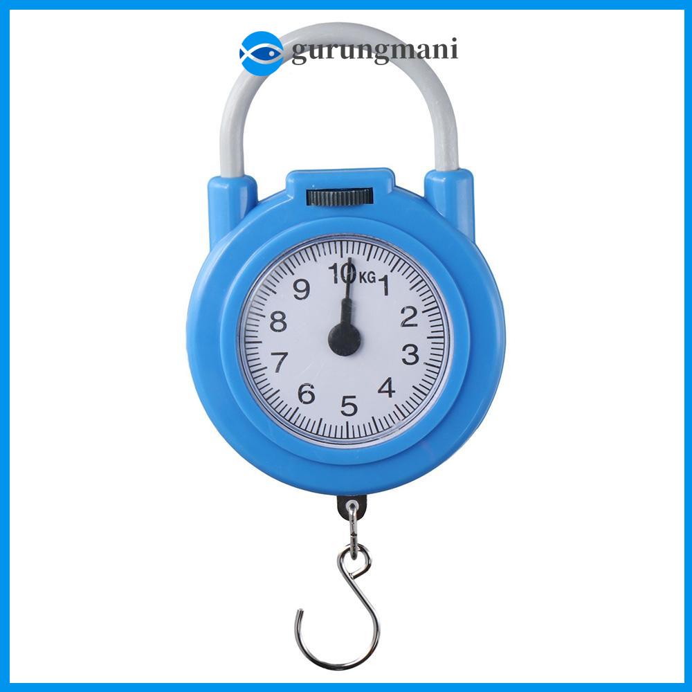 Gurungmani nhựa cầm tay Cân trọng lượng kim loại độ chính xác cao Cân Treo Đồ Cân dùng trong bếp cân lò xo với móc