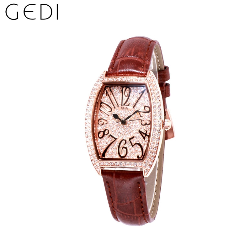 Đồng hồ Gedi 12010P hợp thời trang cho nữ 【SYY】