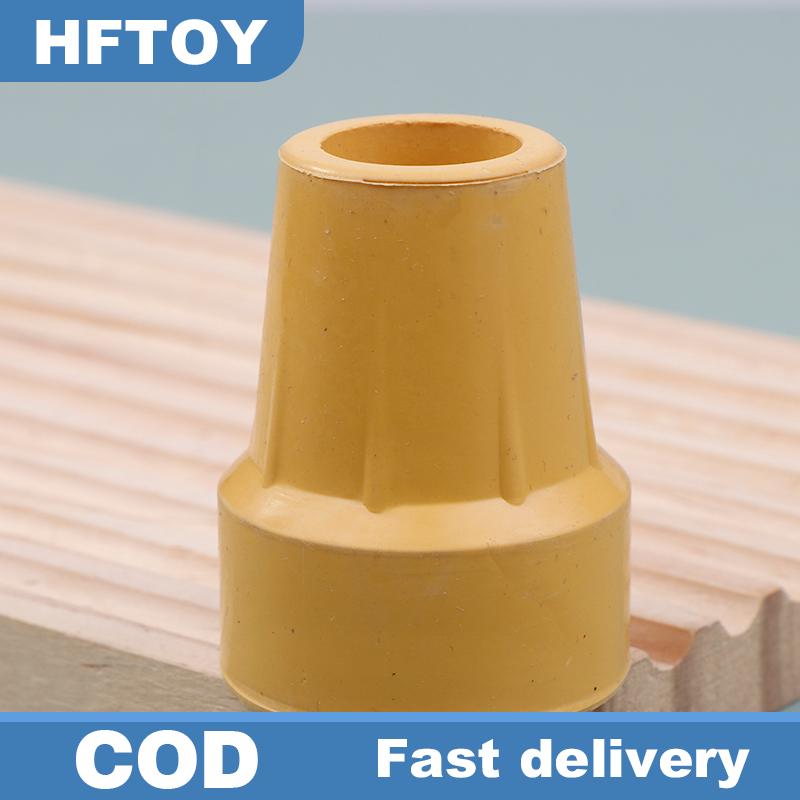 HFTOY 1 2Pcs 22MM Cane Tip End Cane Pad Prevent Slip Shock Absorbing Heavy Duty Replacement Rubber Crutch Tips Rubber Cane Accessories