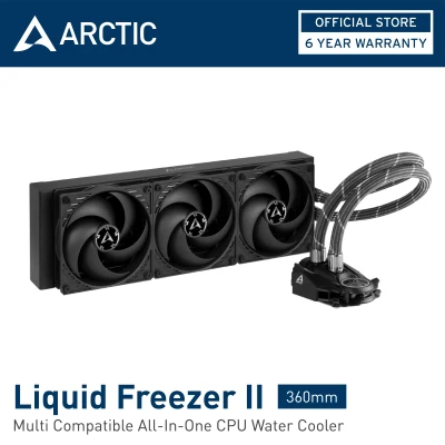 ARCTIC Liquid Freezer II 360mm (new AMD clip) , Multi Compatible All-In-One CPU Water Cooler