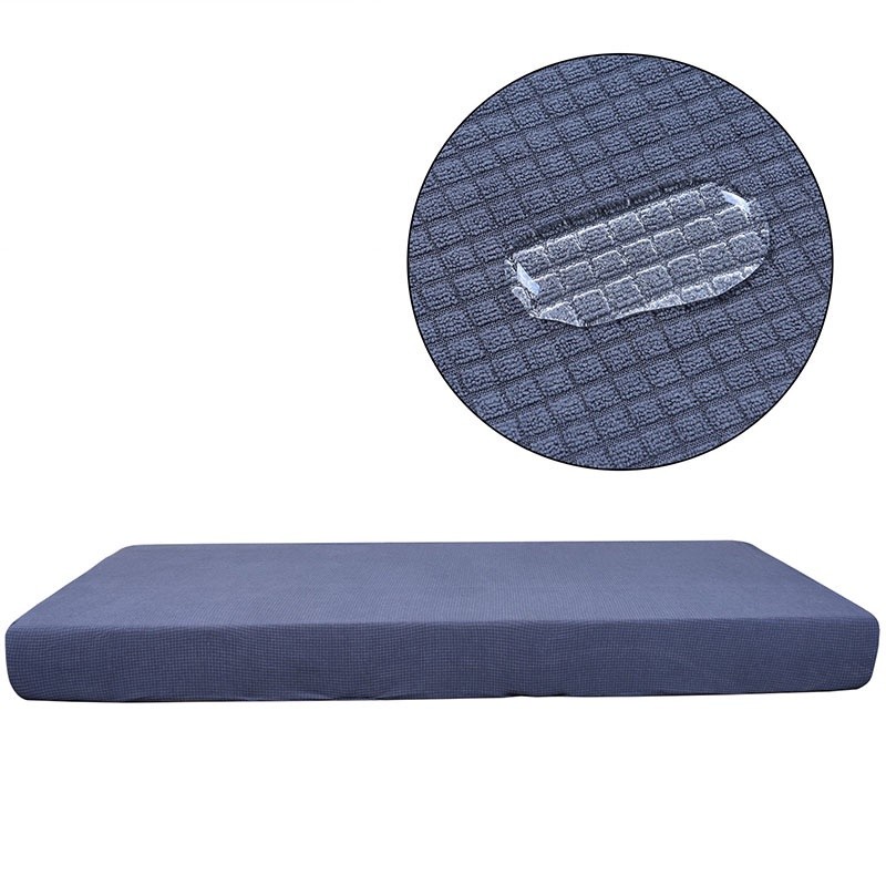 Aikenn áo bọc sofa chống thấm co giãn vải nhung gân dày chống bụi phủ ghế 1 2 3 4 chỗ phòng khách