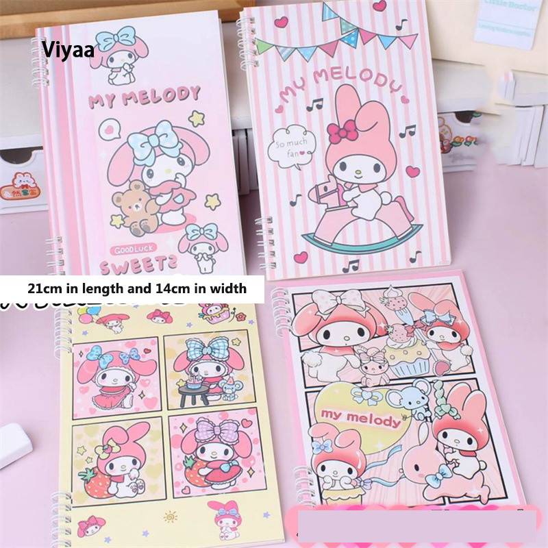 MAIFUWEI MAIFUWEI Yazhoulong Sanrio series A5 laptop coil animation laptop handsome student Kuromi Yugui ราคา 42 บาท*ส่งฟรี