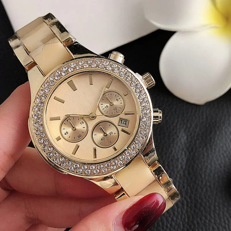 ZZOOI Classic Top Quality Ladies Quartz Watchs Casual Fashion Woman Watch Luxury Diamond Quartz Watches Relogio Feminino
