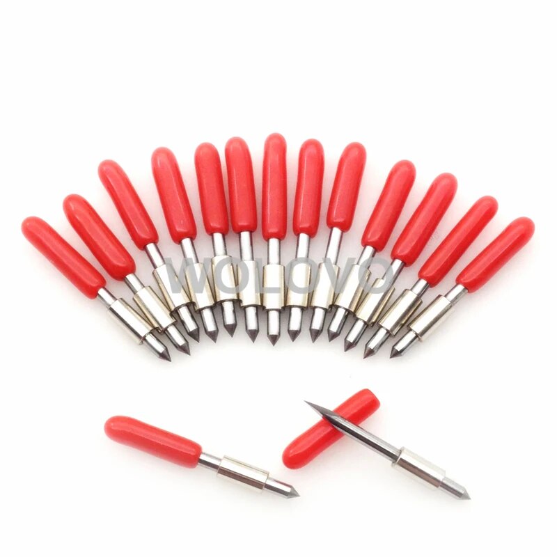 15pcs 45 độ graphtec CB15/cb15u Máy cắt Vinyl plotter/Máy in Blades miễn phí vận chuyển