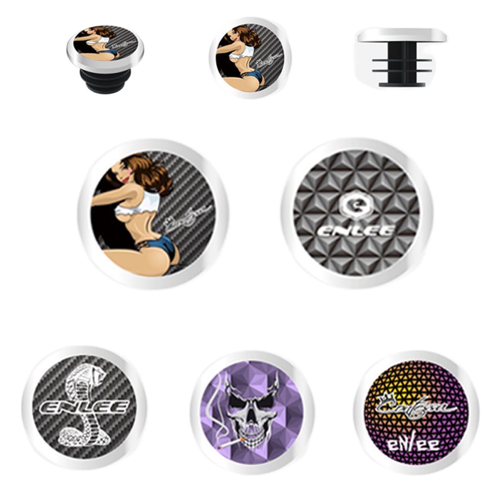 UISOO MTB Bền Tay Lái Grips Phích Cắm Xe đạp Grips End Cap Phụ kiện Xe Đạp Xe đạp Screwon End Cap Xử lý Bar Phích Đi xe đạp Thanh Mũ Đạp Xe Đạp Handlebar End Cap
