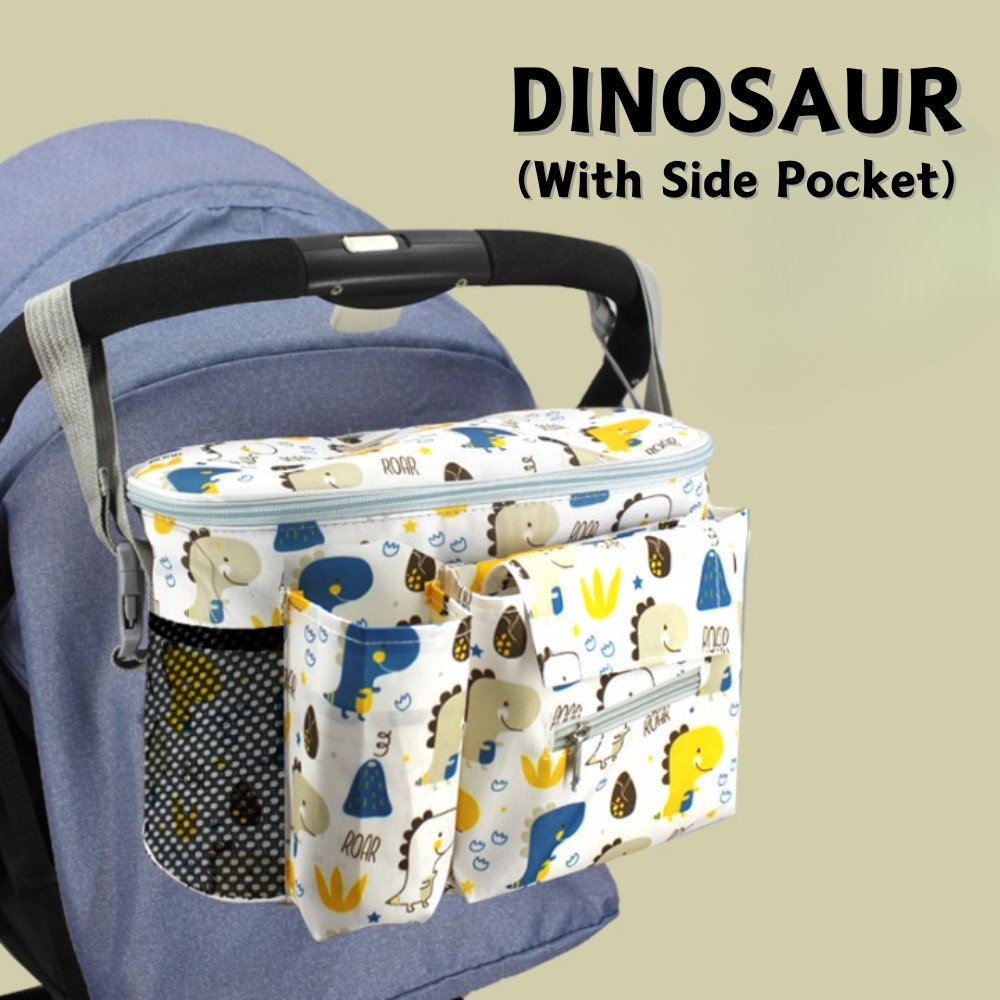Baby Stroller Bag Mummy Bag Nappy Diaper Bag Multifunction Stroller Hanging Bag Organizer Bag Susu Baby Beg Bayi BBY04