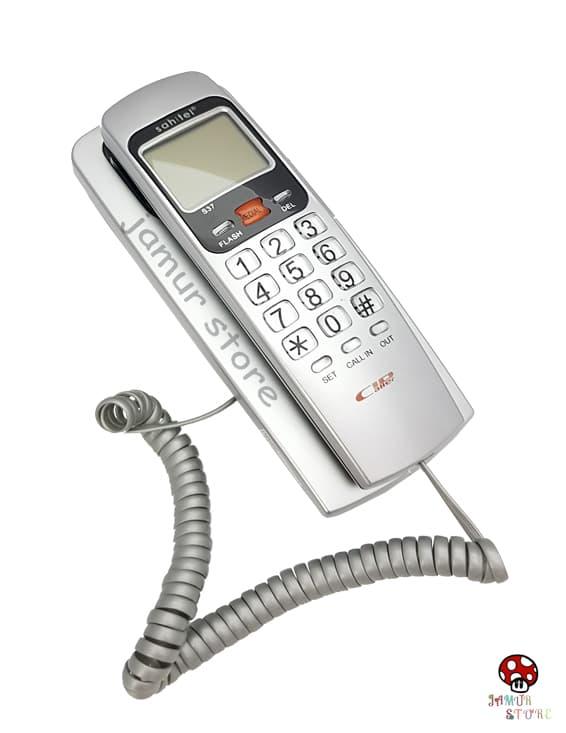 TELEPON GAGANG / TELPON RUMAH KABEL SAHITEL S37 SILVER Harga  256,000 Ringgit*Penghantaran Percuma