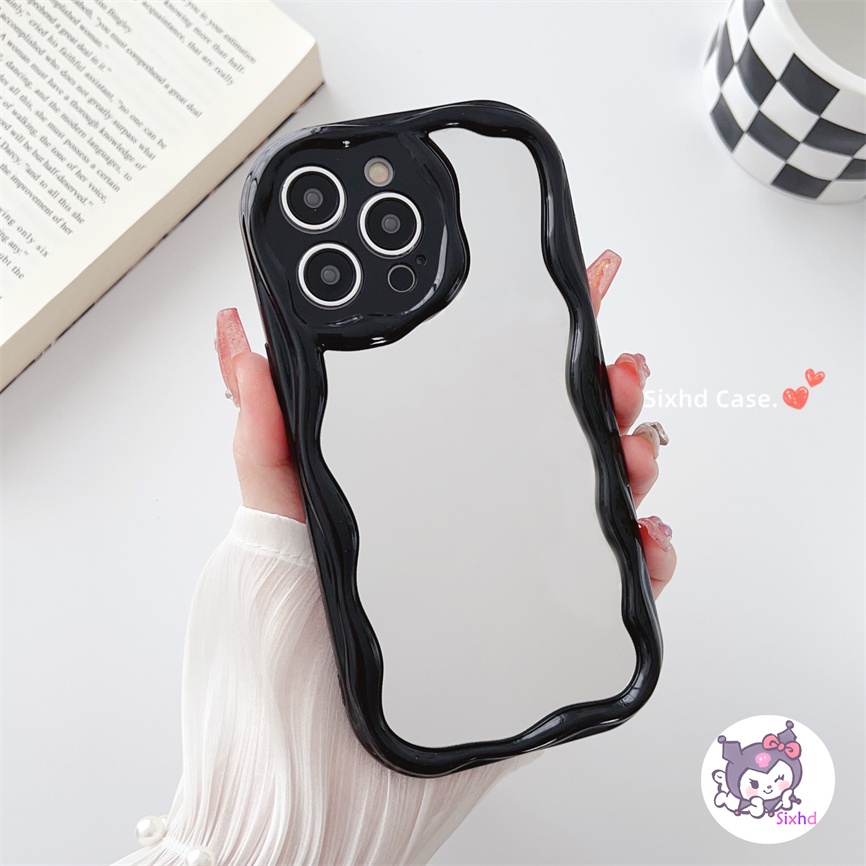 Ốp Lưng Realme C55 C53 C25Y C35 C33 C30 C25 C12 C11 C21Y C25s C15 C20 C3 9i 6i 5i 5 Narzo N53 N55 50A 50i Prime sixhd Ốp Điện Thoại Mềm Tráng Gương 3D Đơn Giản Cho