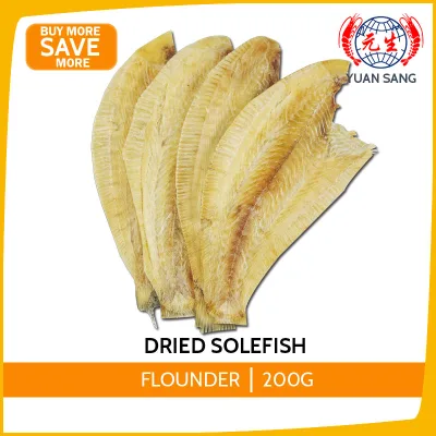 Dried Sole Fish 200g Flounder Seafood Groceries Food Wholesale Quality