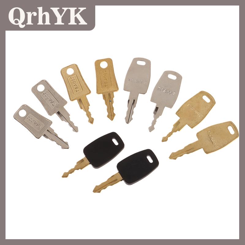 QrhYK Đa chức năng tsa002 007 Master Key Bag đối với hành lý Vali hải quan TSA Khóa hành lý Key sửa chữa hành lý phụ kiện chính
