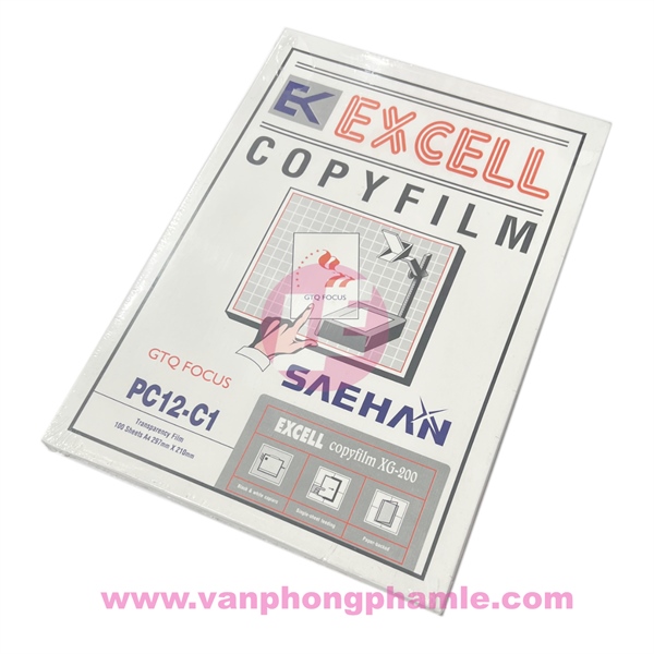 Film Chiếu Excell PC12-1 A4 COPY FILM (Hộp)