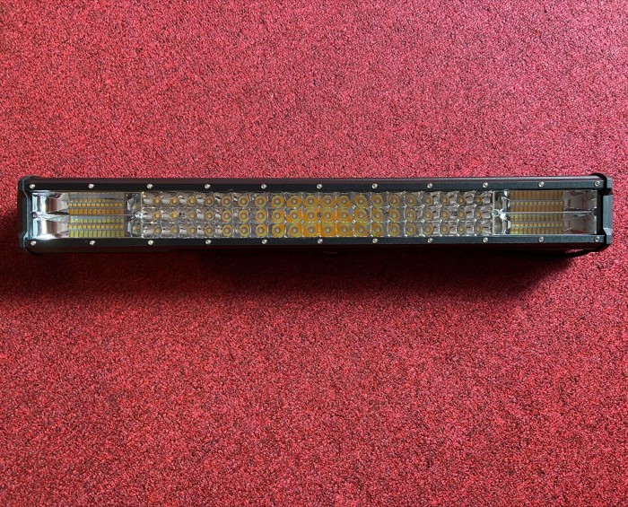 LAMPU SOROT LED BAR 60 CM DUA WARNA PUTIH KUNING DAN 5 MODE CAHAYA Harga 1,345,000 rupiah*Gratis Ongkir