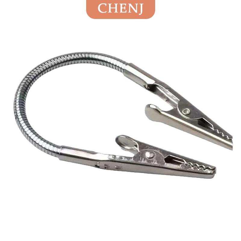 [COD] CHENJ คลิปหนีบกันยุงแบบพกพาคลิปหนีบจระเข้สองหัวที่ม้วนยุงขดลวดเหล็กยาวพิเศษคลิปยึดขดลวดสแตนเลส ราคา 16 บาท*ส่งฟรี